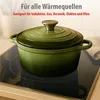 alpina Dutch Oven – Gusseisen Topf Induktion 3,8 L Ø 24 cm Produktbild-Vorschau 4