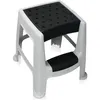 Tritthocker 2 Stufen Tritt bis 150 kg mit Staufach Produktbild-Vorschau 3