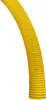 A yellow corrugated drainage pipe is shown against a white background. Produktbild-Vorschau