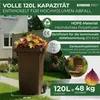 Behälter ICS GB2, 120 Liter, braun, Abfalltonne Produktbild-Vorschau 2
