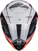 Kask enduro Scorpion ADX-2 Kamps, szary/czarny/czerwony, Podgląd zdjęcia produktu 2