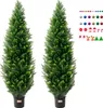 VEVOR Sztuczne drzewo cedrowe topiary, 152,4 cm wysokości Podgląd zdjęcia produktu 1