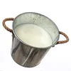 Citronella Kerze Wachs in Zinktopf Ø 25 cm x 23 cm Produktbild-Vorschau 3