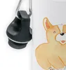 Mr. & Mrs. Panda Wasserflasche Corgie - Weiß - Geschenk, Produktbild-Vorschau 2