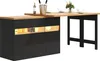 Sweiko Table de bar extensible avec éclairage LED et Voir les images du produit 15