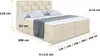 ALTDECOR Boxspringbett mit H3 Matratze und Topper - 140 x Produktbild-Vorschau 6