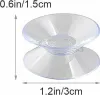 Balení 10 oboustranných PVC přísavek na sklo a plast, 30 mm Náhled obrázku produktu 5