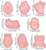 8 teilige Ausstechformen Ostern, Kunststoff Keksausstecher Produktbild-Vorschau 2