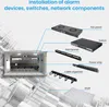 Extralink Szafa Rackmount 6U 600x450 Grey Naścienna - Półka Podgląd zdjęcia produktu 11