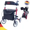 Antar Aluminium Reise Rollator AT51006 - Rot Produktbild-Vorschau 7
