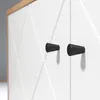 CALICOSY - Meuble TV 2 portes et 2 niches blanc mat L183 cm Voir les images du produit 8