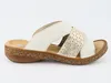 Rieker FSK Damen Sandalen Pantolette Weiß : 41 Produktbild-Vorschau 1