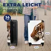MuchoWow® Koffer Handgepäck Trolley Rollkoffer Kleine Produktbild-Vorschau 5