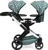 Bayer Design 26758AA Xeo Twin kinderwagen voor poppen, duo Productafbeelding-voorbeeld 4