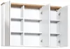 Badmöbel Set 3-tlg Badezimmerset DEVI Weiss HGL Produktbild-Vorschau 4