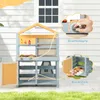 COSTWAY 2IN-1 cucina per bambini cucina di fango all'aperto Anteprima dell’immagine prodotto 5