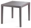 Gartentisch King Eckig Anthrazit 79x79x72cm Rattan-Optik Wetterfest Produktbild-Vorschau