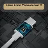 3 meter USB-C zu USB-A Schnell-Ladekabel in weiß 3m USB auf Produktbild-Vorschau 13