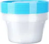 Set di 10 contenitori rotondi per alimenti, 650 ml, adatti Anteprima dell’immagine prodotto 7
