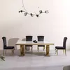 Lusso tavolo da pranzo tavolo a colonna tavoli da pranzo Anteprima dell’immagine prodotto 5