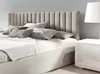 GUTTO Polsterbett 200x200 Metall-Lattenrost Beige Velour Produktbild-Vorschau 6