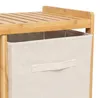 Regał bambusowy z koszem na pranie TIDY BOX i pojemnikami, Podgląd zdjęcia produktu 4
