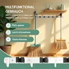 Recalma Besenhalter Wand 60 cm Edelstahl, Gerätehalter mit Produktbild-Vorschau 2