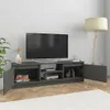 vidaXL Armoire TV Gris 120×30×35,5 cm Bois composite Voir les images du produit 9