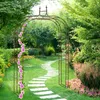 Relaxdays Rosenbogen Metall, HxBxT: 240 x 155 x 39 cm, Produktbild-Vorschau 2