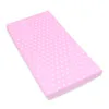 A pink crib sheet with white stars is shown on a white background. Produktbild-Vorschau