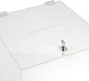 Losbox / Aktionsbox 300x300x300mm mit Schloß, aus opalem Produktbild-Vorschau 4