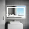 Miroir de salle de bain LED 60×80cm interrupteur tactile Voir les images du produit 4