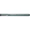 A single gray pen is shown horizontally against a white background. Produktbild-Vorschau