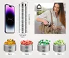 Pillendose Metall Tablettenbox rund 7 Tage aus Aluminium – Produktbild-Vorschau 5