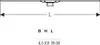 Geberit Duschrinne CleanLine 20 Edelstahl 30-90 x 4,3 cm Produktbild-Vorschau 22