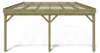 Carport, abri de voiture  5.8x5.06 m - 29 m2 - adossé  - Voir les images du produit 3