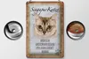 Blechschild Spruch 20x30cm Singapur Katze Schild Produktbild-Vorschau 3