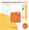 Goliving Tischlampe wiederaufladbar – Tischleuchte - Produktbild-Vorschau 4