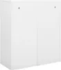 vidaXL Büroschrank Weiß 90x40x102 cm Stahl Produktbild-Vorschau 4