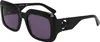 LONGCHAMP LO753S 001 ZWART 51/20/140 Dameszonnebril Productafbeelding-voorbeeld 1