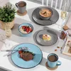 Service de table en faïence, ensemble de vaisselle vancasso Voir les images du produit 7