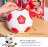 Spardose im Fußball-Look von HMF mit 15 cm Durchmesser in Rot Produktbild-Vorschau