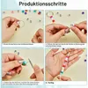 Sada na výrobu príveskov na kľúčenky, 750 korálok v rôznych Náhľad obrázku produktu 5