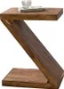 Wohnling Sheesham Table d'appoint \"Z\" en bois massif Cube Voir les images du produit 17