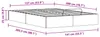 vidaXL Ottoman bedframe met opbergruimte, naturel, 140 x Productafbeelding-voorbeeld 8