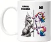 Andere Trainer Du Einhorn Tasse Weiß Trainer Fußball Humor Produktbild-Vorschau 1