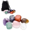 7 Chakra Steine Set 7 Stück Natursteine Trommelsteine Produktbild-Vorschau 1