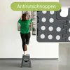 Klapphocker / Tritthocker, 29x22x45 cm, anthrazit-weiß Produktbild-Vorschau 6