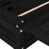 vidaXL Pflanzkasten mit Klappbarer Tischplatte Schwarz Produktbild-Vorschau 10