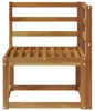 vidaXL Canapé d'angle d'extérieur en bois massif d'acacia Voir les images du produit 3
